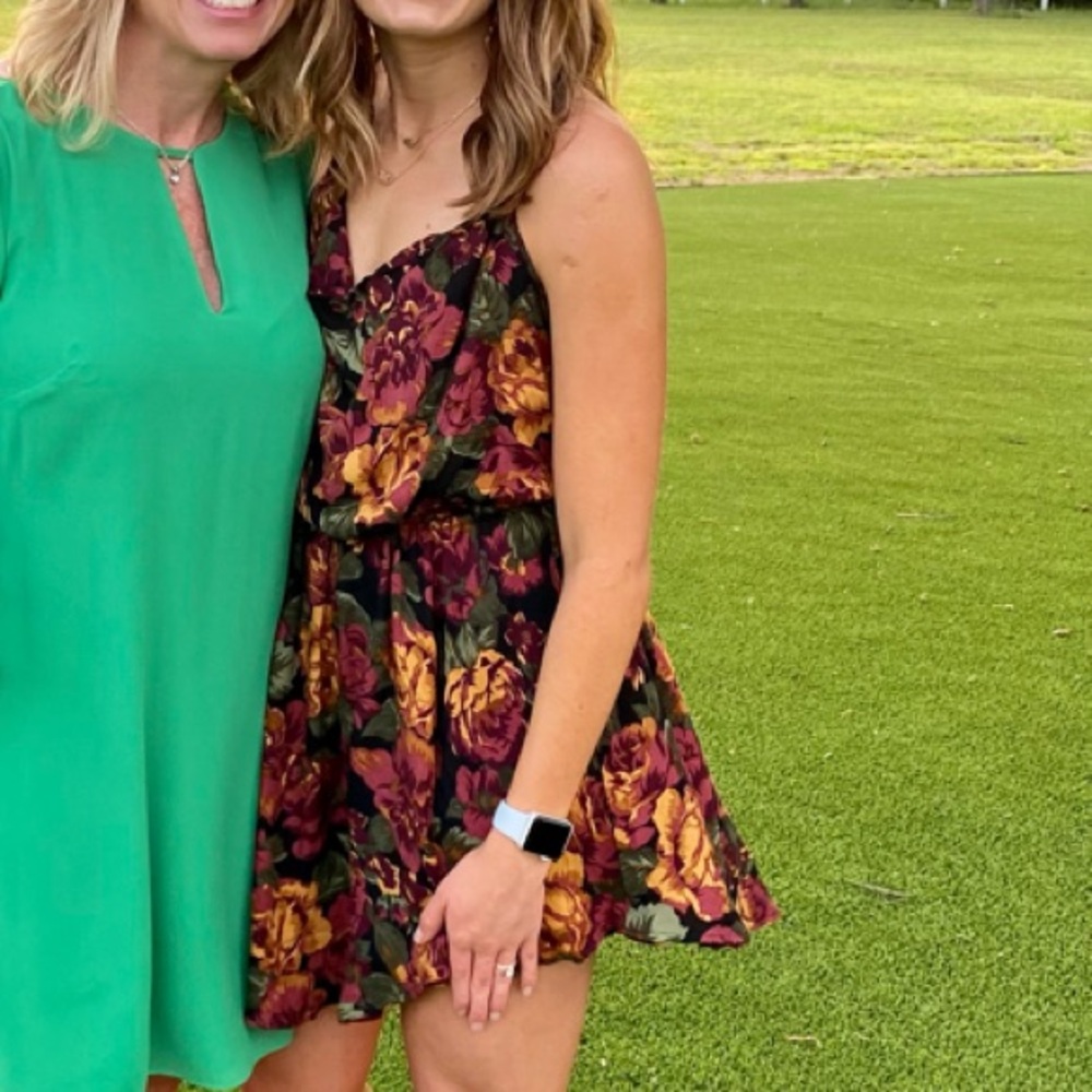 Floral Sleeveless Dress - Multicolor